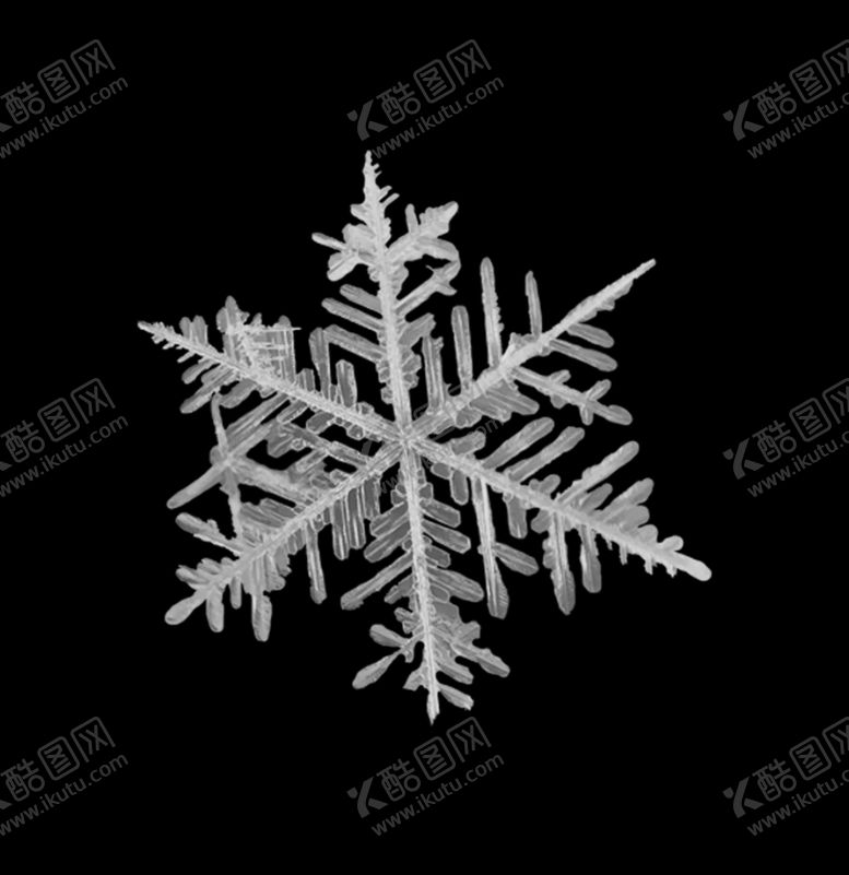 编号：64587009200523262708【酷图网】源文件下载-冰晶雪花