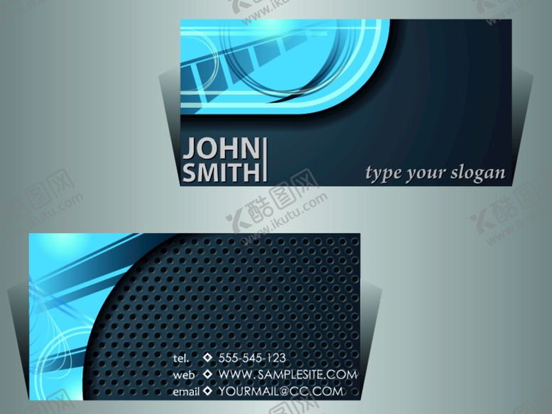 编号：82656110251518541813【酷图网】源文件下载-创意名片模版