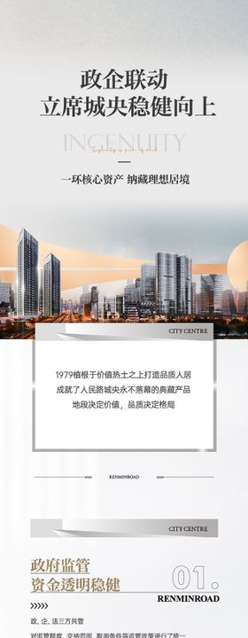 地产商业价值长图