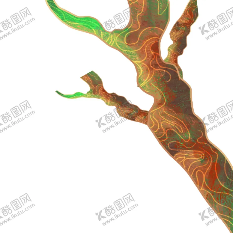 编号：96720504071758542794【酷图网】源文件下载-中国风国潮装饰树木元素