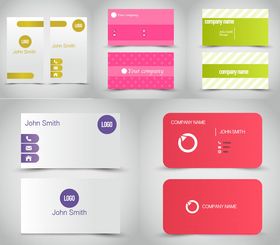 多彩创意名片设计展示
