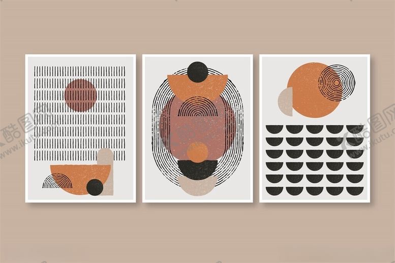 编号：83642404050711561095【酷图网】源文件下载-抽象装饰画