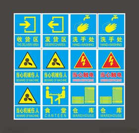 安全警示标识集合