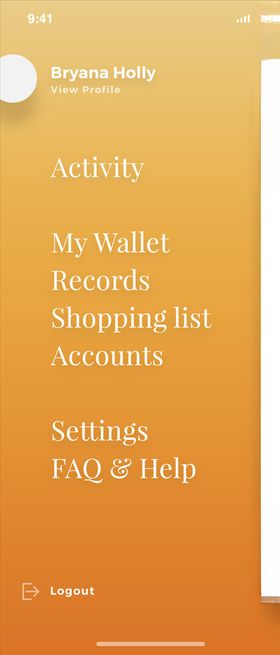 UI设计素材信息披露金融投资手机界面