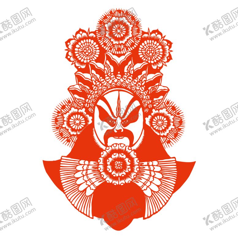 编号：45842002070435581288【酷图网】源文件下载-春节新年剪纸PNG素材