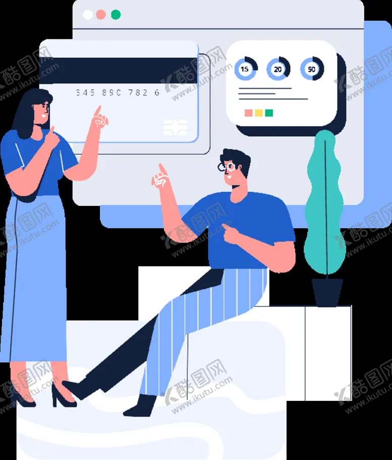 编号：37612604170822188759【酷图网】源文件下载-商务人物插画