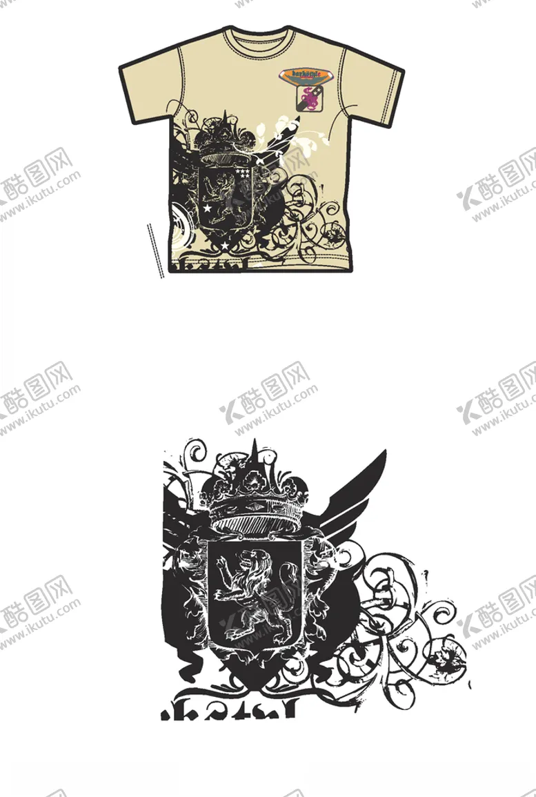 编号：98651506280535119642【酷图网】源文件下载-动物印花