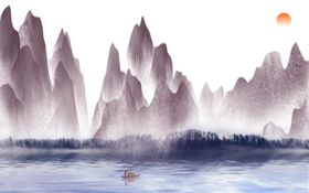 水墨画