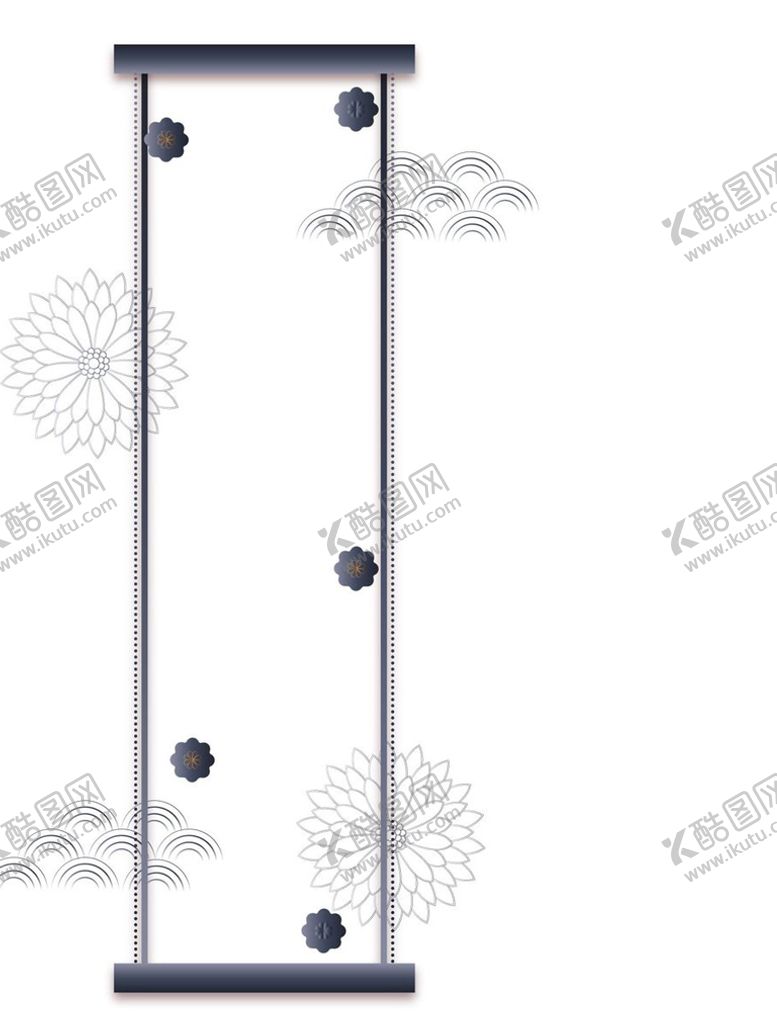 编号：89654010101506065378【酷图网】源文件下载-中式文化墙 古典花格 国潮边框