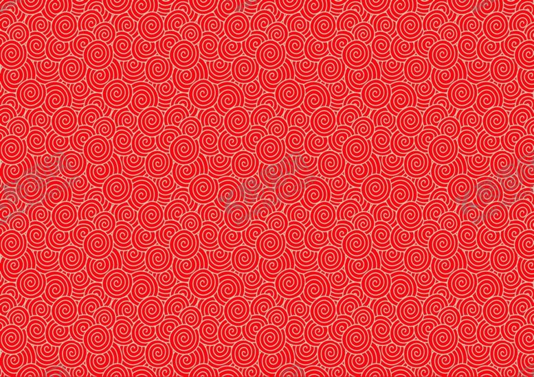 编号：49984510162312567527【酷图网】源文件下载-祥云波浪波纹底图红色背景素材