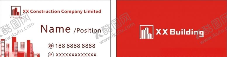 编号：91377309250554483405【酷图网】源文件下载-建筑名片-3