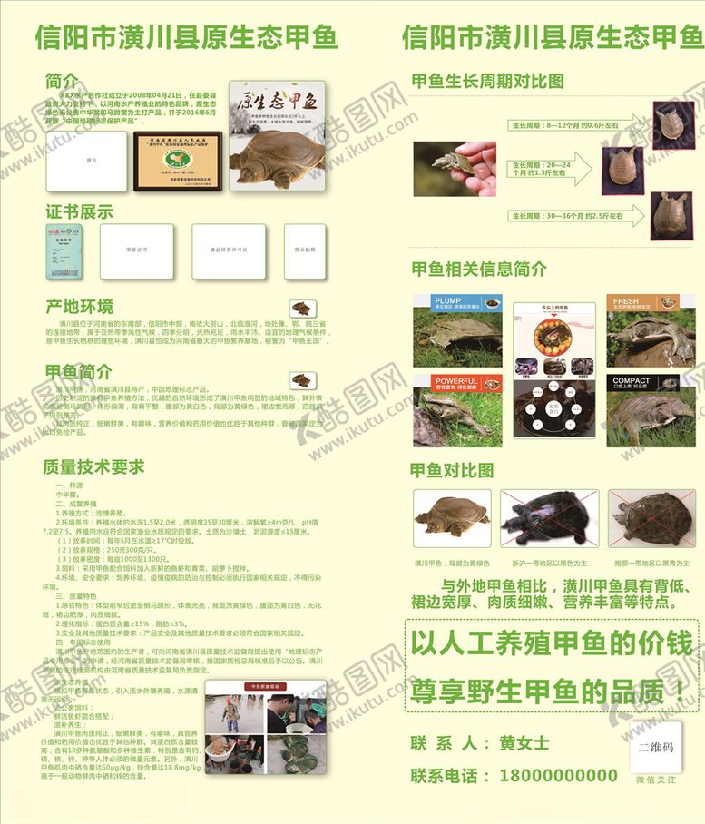编号：77752307050755137987【酷图网】源文件下载-原生态甲鱼