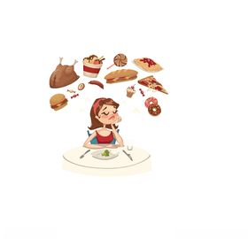 节食的女孩