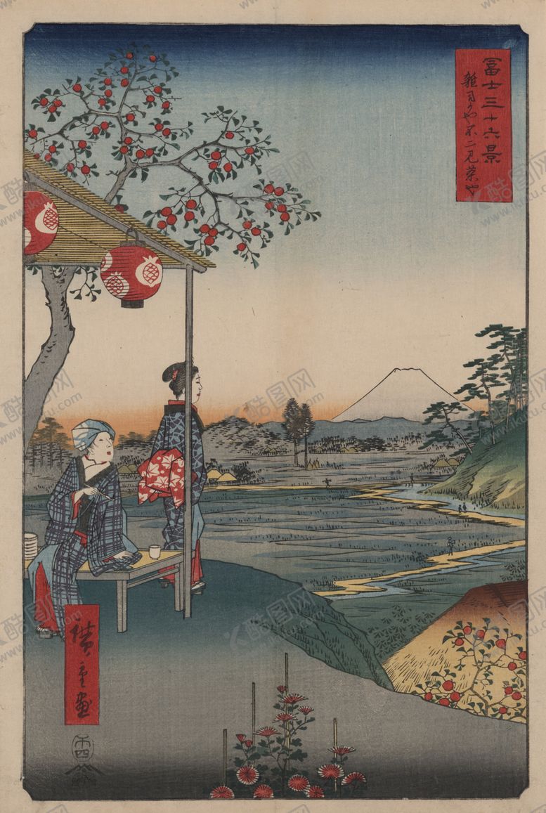 编号：38149106290204342229【酷图网】源文件下载-日本风景浮世绘