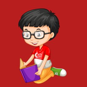 手绘儿童男孩