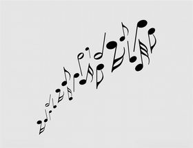 矢量音符元素