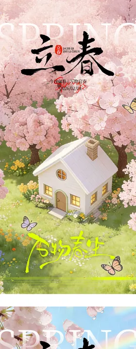 立春系列海报