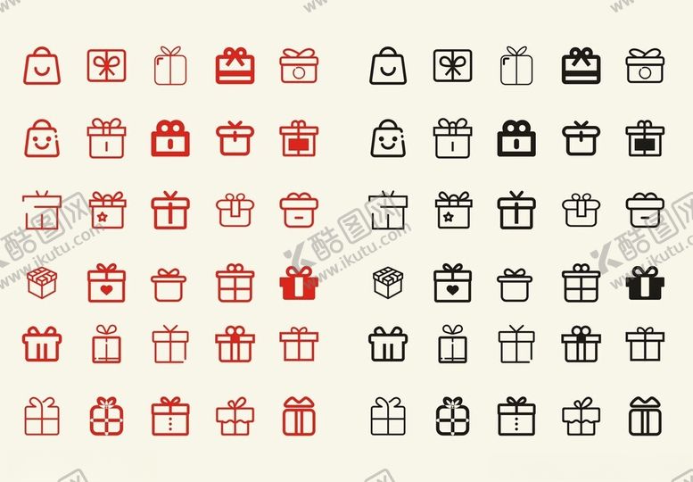 编号：32514204040119241231【酷图网】源文件下载-礼物盒图标