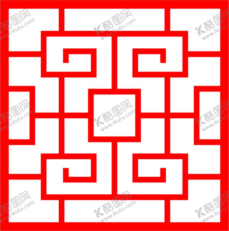 编号：19730012092206474157【酷图网】源文件下载-中国风窗格
