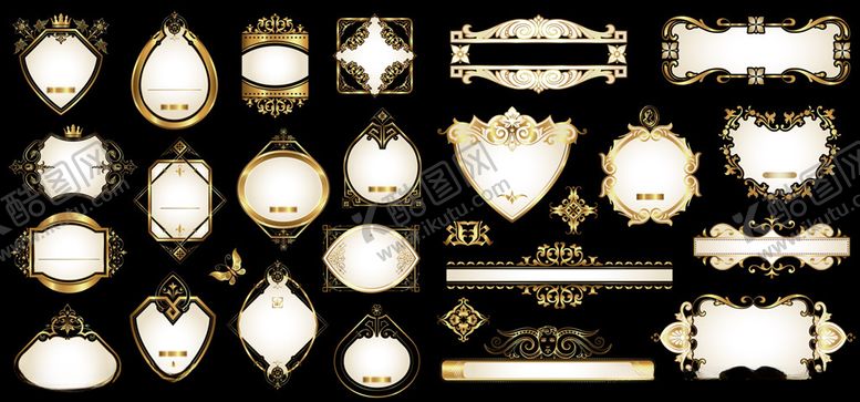 编号：60767710081523182991【酷图网】源文件下载-欧式古典边框