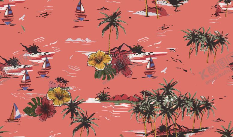 编号：19777109290015424492【酷图网】源文件下载-夏威夷椰树花