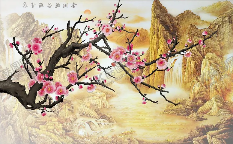 编号：82365909250652263509【酷图网】源文件下载-桃花梅花