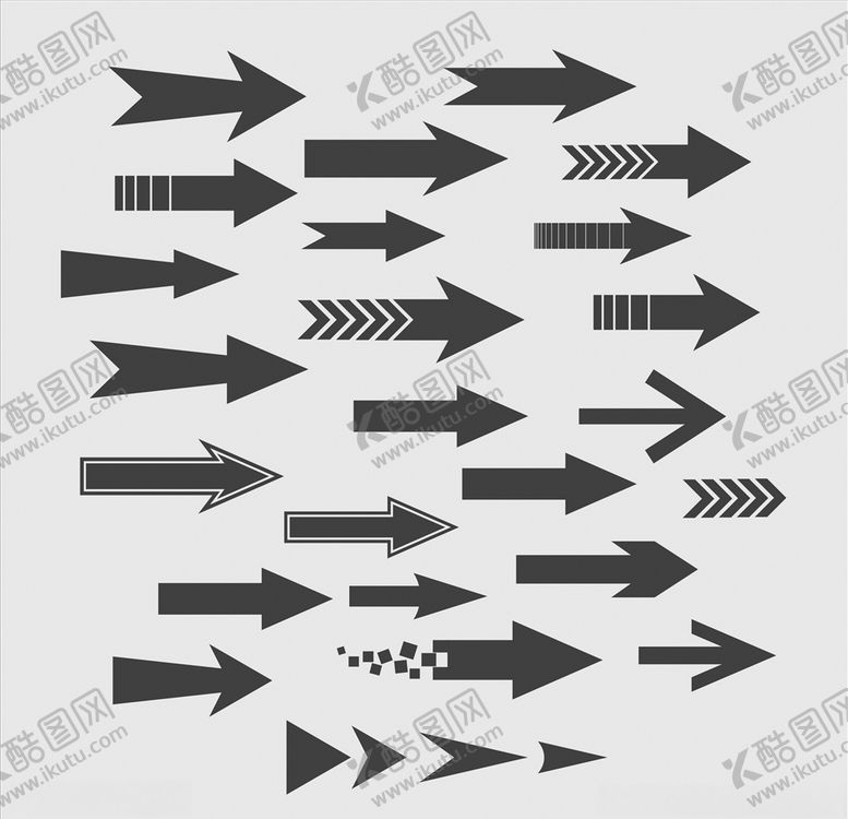 编号：48184909250447125963【酷图网】源文件下载-矢量箭头