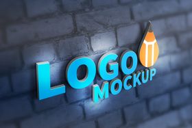 LOGO样机标志标志贴图贴图