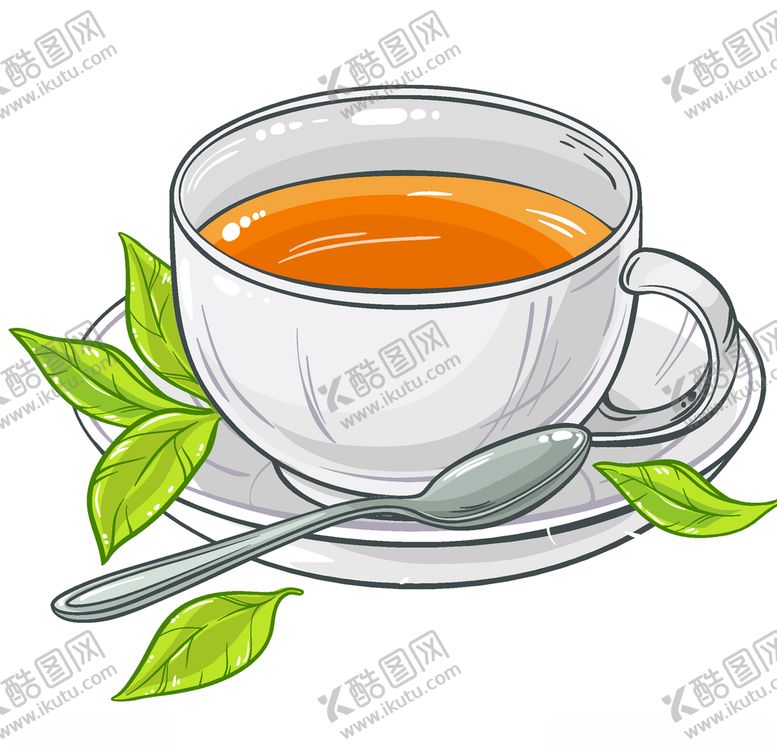 编号：44835604241402438577【酷图网】源文件下载-绿茶矢量插画
