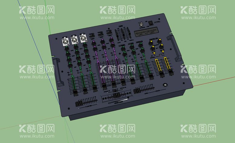 编号：40816710201040224613【酷图网】源文件下载-调音台