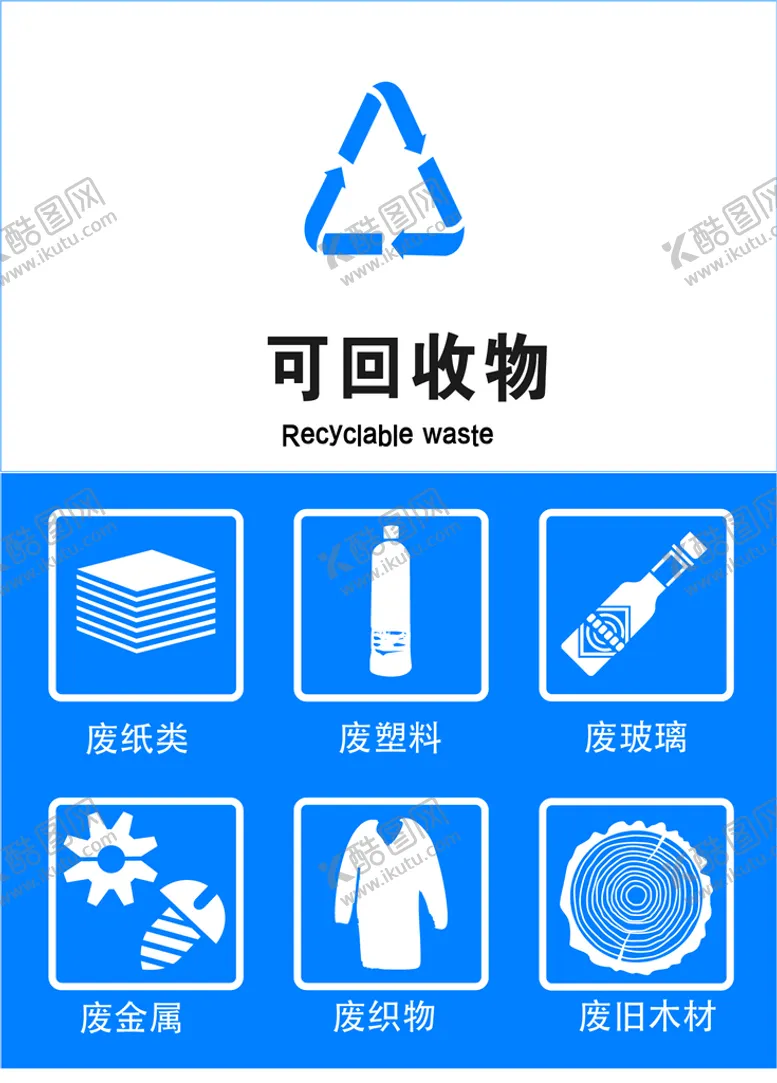 编号：74019809231231565864【酷图网】源文件下载-可回收物品
