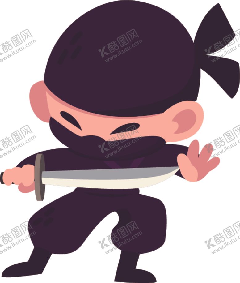 编号：92239905021232204195【酷图网】源文件下载-卡通忍者