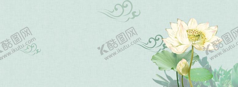编号：11645503312010227798【酷图网】源文件下载-国画荷花