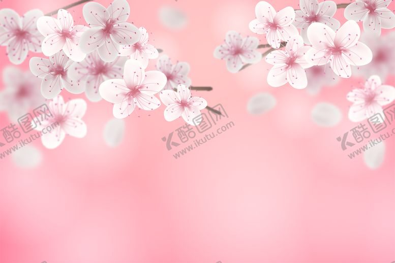编号：57608103020632535775【酷图网】源文件下载-矢量花卉背景 