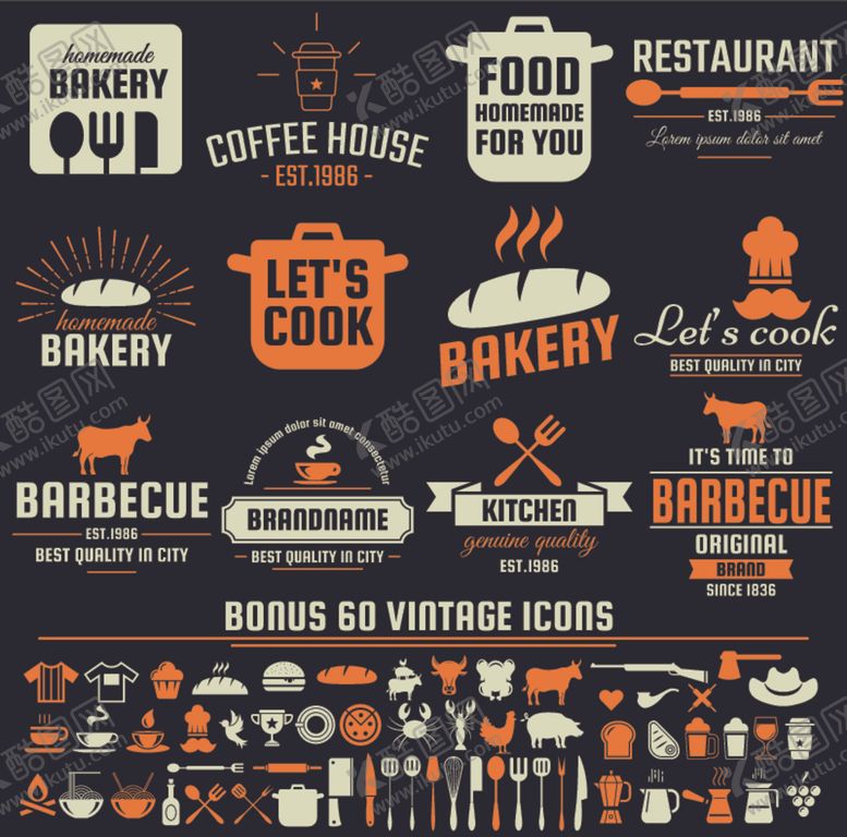 编号：31831110090856246654【酷图网】源文件下载-复古徽标