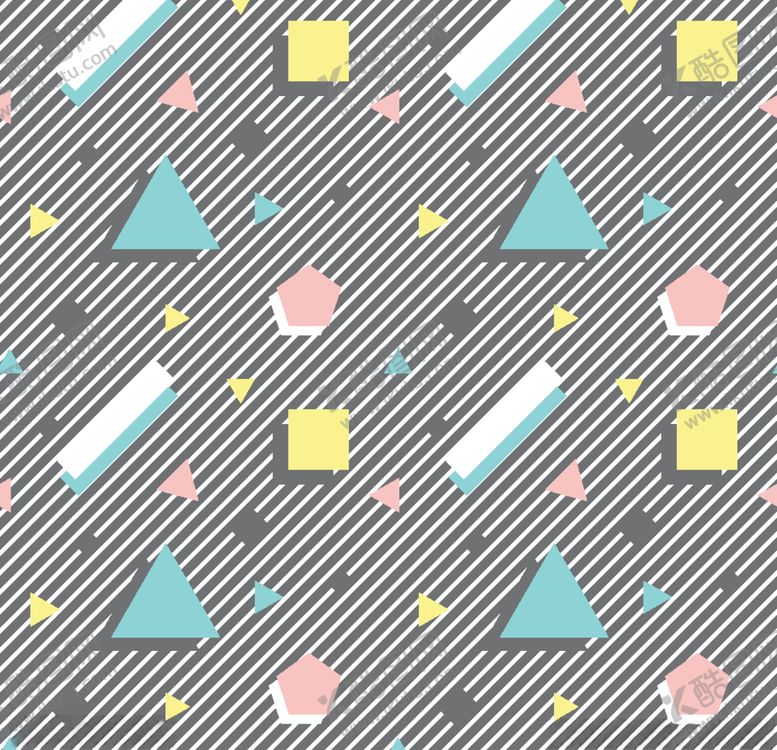编号：42108110061413193049【酷图网】源文件下载-底纹图案可爱风图形设计