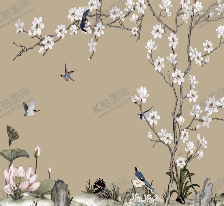 编号：47838310150404117015【酷图网】源文件下载-花鸟图