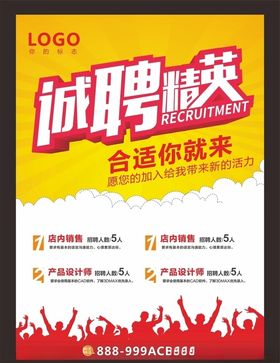 创意招聘海报