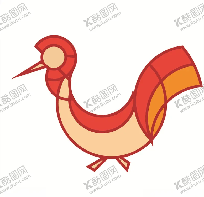 编号：41587903271520208270【酷图网】源文件下载-黄金比例公鸡logo