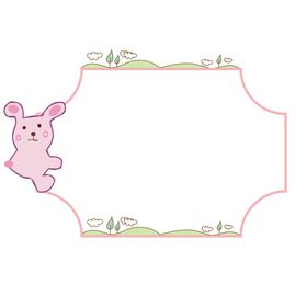 卡通边框