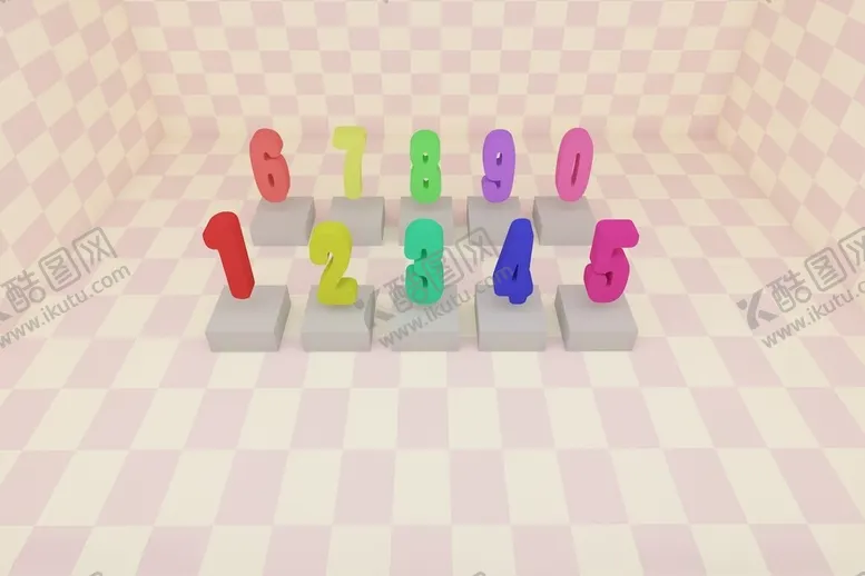 编号：84368102150803539108【酷图网】源文件下载-3D蹦跳数字模型