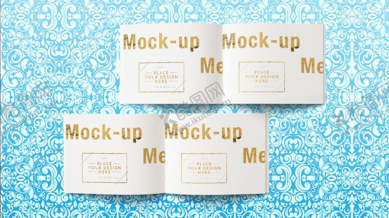 编号：43651806290735494165【酷图网】源文件下载-书籍杂志样机效果图