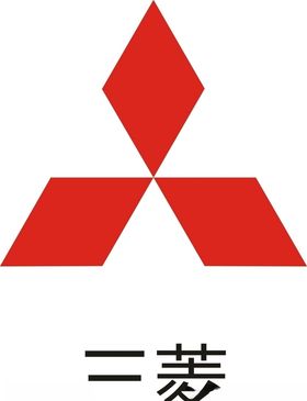 三菱车标矢量图