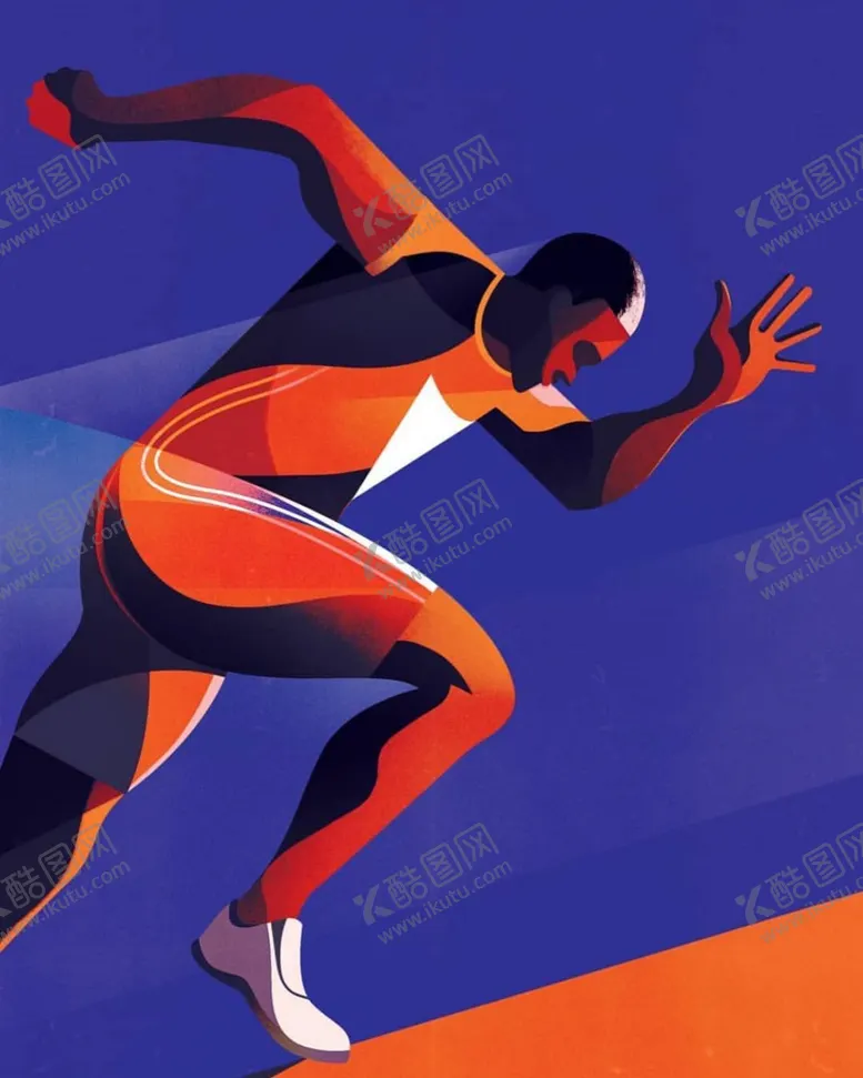 编号：67064502161348309319【酷图网】源文件下载-跑步运动图片卡通插画
