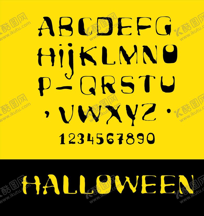 编号：98298310310515347620【酷图网】源文件下载-卡通字母