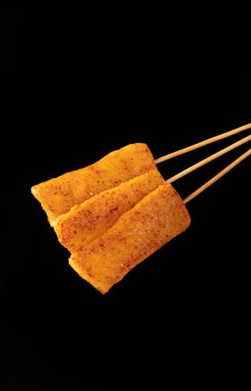 烤鱼排  鱼排串  炸鱼排