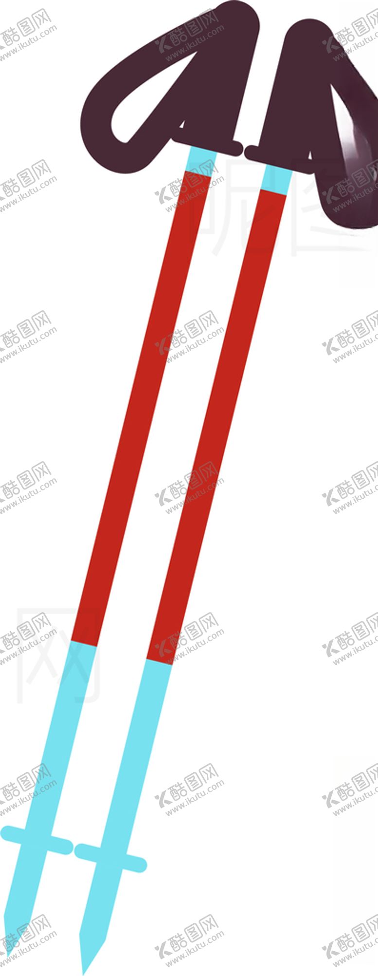 编号：62276910101304524311【酷图网】源文件下载-滑雪杆