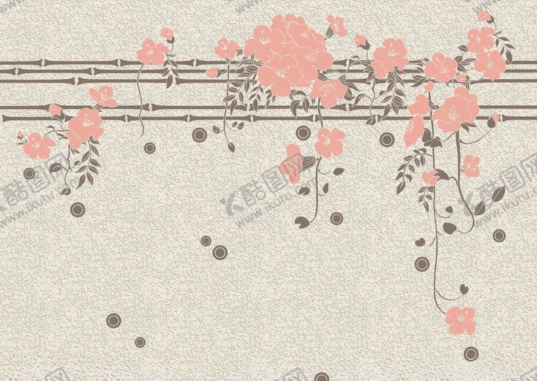 编号：33307209201154458465【酷图网】源文件下载-花卉图案