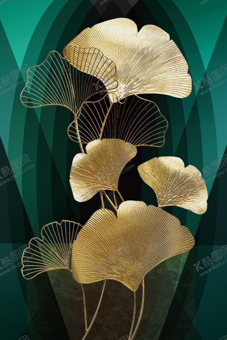 编号：33443710080641369625【酷图网】源文件下载-轻奢装饰画