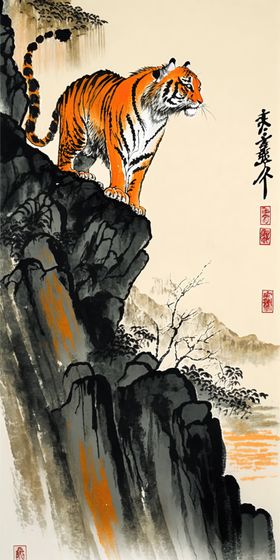 虎踞山崖